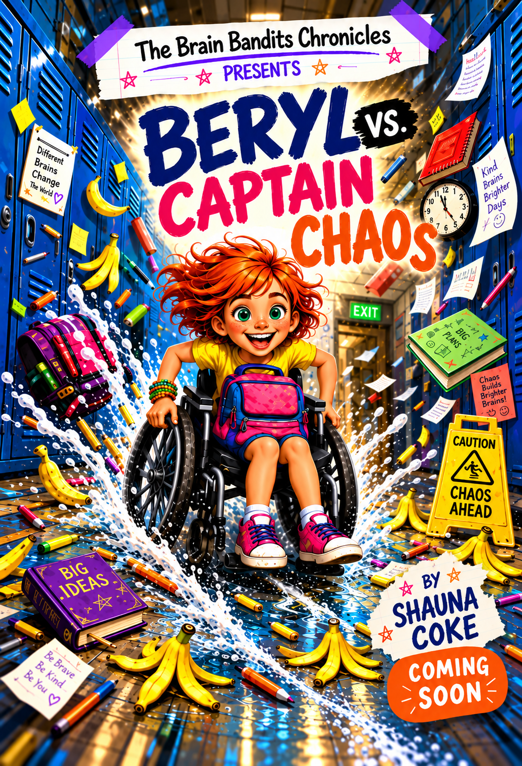 Cover of Beryl vs. Captain Chaos — The Brain Bandit Chronicles presents, by Shauna Coke, coming next