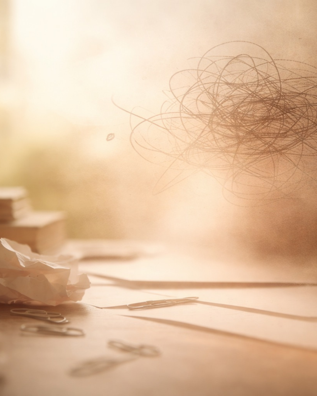 Abstract calm image representing pressure and overload.